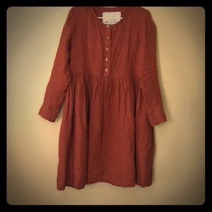 NWOT - notPERFECTLINEN MAMA dress size M.